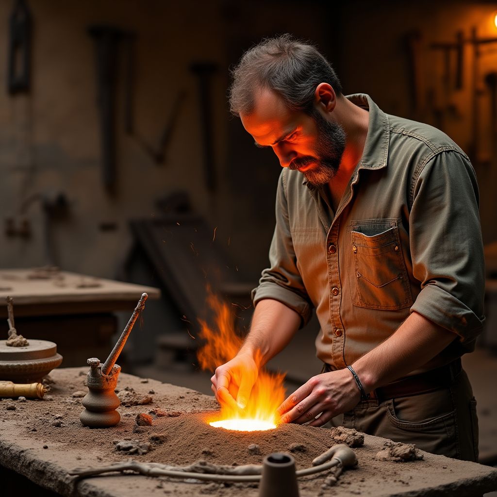 Bronze age metallurgical processes